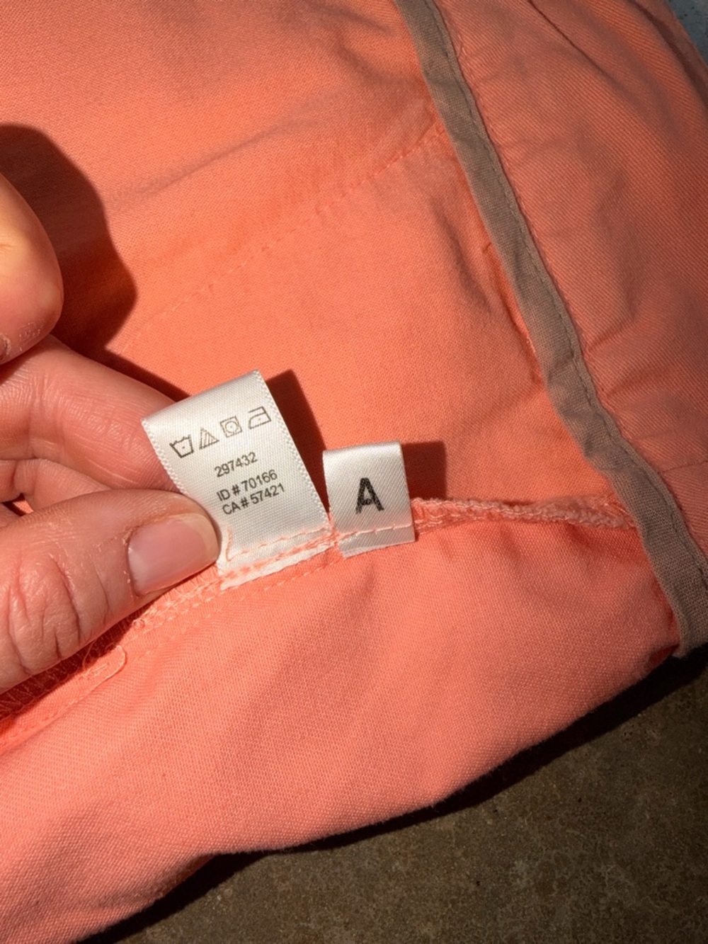 LOFT Coral Chino Shorts Summer Preppy Casual - Size 0 - Picture 8 of 8
